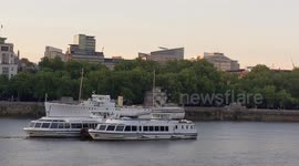 London South Bank after lockdown lifted