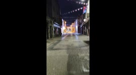 June bank holiday weekend in Galway city, Ireland