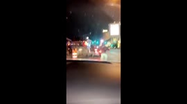 Las Vegas swat getting ready to stop protestors