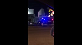 Las Vegas swat getting ready to stop George Floyd protestors