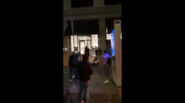 Cops arrive at Sephora break in