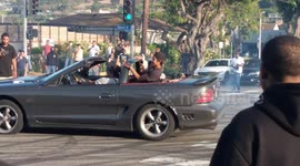 Street Takeover during Corona Virus in Los Angeles