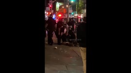 Black man arrested by cops in midtown