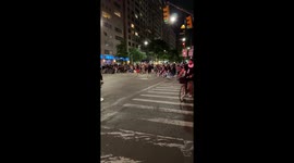 George Floyd protesters in midtown Manhattan
