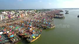 Boats anchored and safety teams assembled as western India braces for Cyclone Nisarga