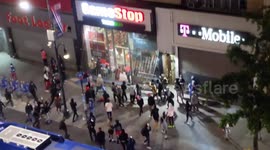 Video shows looting at GameShop in New York's Union Square