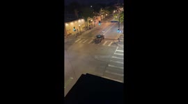 National Guard convoy seen driving through Minneapolis 'to enforce the curfew'