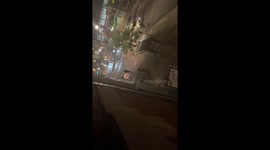 Looters in Portland, Maine running from store