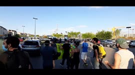 Protesters denounce police violence in Nantes, France