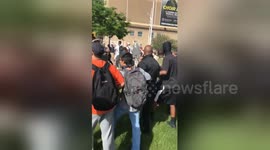Denver police chief seen marching with protesters in act of solidarity