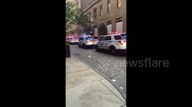 NYPD announce curfew while patrolling Soho streets