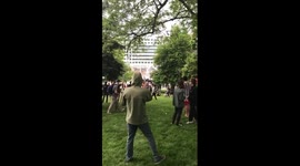 Denver Police Stand Off With Peaceful Protesters