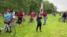 Black lives matter protest