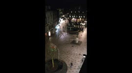 Saxophonist plays mournful jazz on deserted Cardiff streets during coronavirus lockdown
