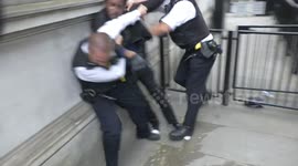 Violence erupts at Black Lives Matter protest in London as global impact of George Floyd's death continues