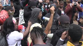 John Boyega asks protesters to