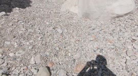 Rocce enormi del canyon