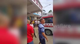 39 injured after security guard attacks Chinese primary school with knife