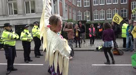 Extinction Rebellion protest Brings central London to a standstill