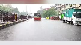 Cyclone Nisarga's aftermath triggers heavy downpour in Mumbai, inundates streets across city in western India