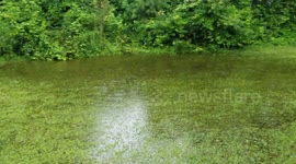 Flash Flooding due to consistent heavy rainfall.