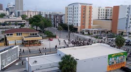 'This gave me chills': Two Black Lives Matter marches become one in display of unity at Orlando Intersection
