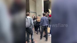 UK man surrounded by Black Lives Matter protesters after allegedly antagonising them