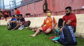 Amateur football clubs in Indonesia resume training after COVID-19 lockdown