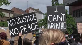 Thousands gather in UK to protest death of George Floyd despite social distancing warnings