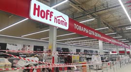 Hoff: stay home, buy online, St Petersburg, Russia