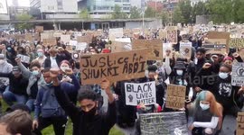 Manchester Black Lives Matter march fills city with protesters