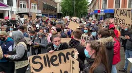 BLM protest start in Tunbridge Wells