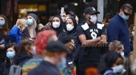 BLM protesters, Melbourne