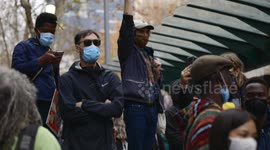 BLM protestors, Melbourne