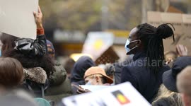 BLM protestors, Melbourne
