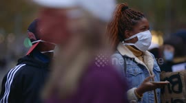 BLM protestors, Melbourne