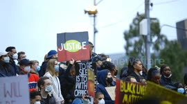 BLM protestors, Melbourne