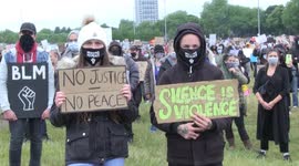 Thousands attend Black Lives Matter protest in Nottingham despite warnings about COVID-19