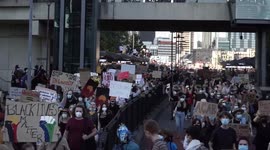 Thousands join protest against police brutality in Brisbane, Australia