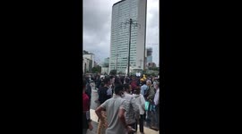 Black Lives Matter protest in Milan