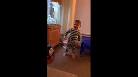 Tik tok dance naughty toddler