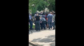 Family of Victim of Police Violence Calls out Lack of Funds and Help in front of MN Governor's Mansion