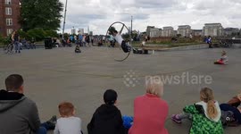 Street performers on the streets of Greenwich London