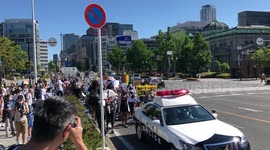 Black Lives Matter march in Osaka, Japan 07/06/2020