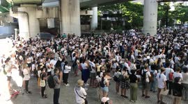 Black Lives Matter march Osaka, Japan 07/06/2020