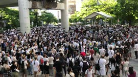 Thousands of Japanese protesters chant 'black lives matter' in Osaka