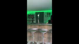 It's coming home! UK soccer fans build impressive 'mancave' with bar ahead of Premier League return