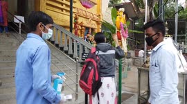 Places of worship reopen in India's Bangaluru after lockdown eased