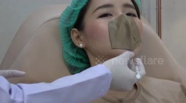 Thai beauty clinic creates mini face masks for customers