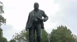 Another Statue Vandalized Sir Winston Churchill